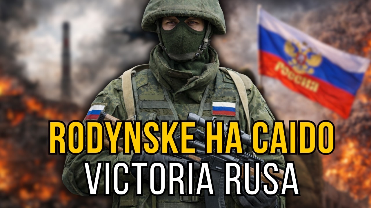 VICTORIA ESTRATÉGICA RUSA🔥Conquista RODYNSKE y el CORAZÓN INDUSTRIAL del DONBÁS | Guerra de Ucrania