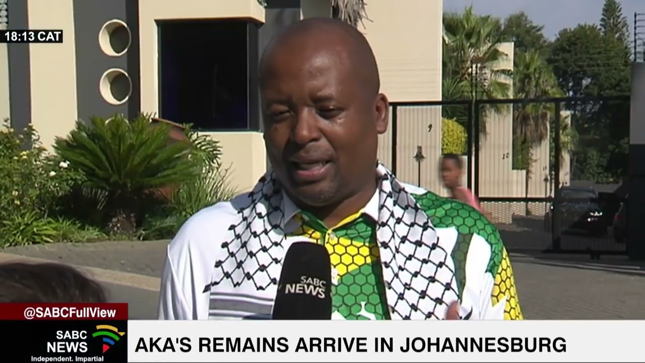 Lawyers representing AKA's family confirm arrival of his body to Johannesburg