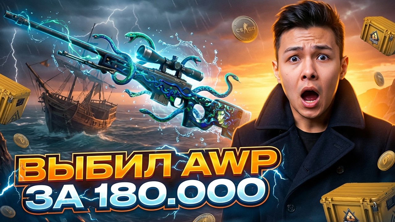 ВЫБИЛ AWP МЕДУЗА - ЛЕГЕНДАРНОЕ ОТКРЫТИЕ КЕЙСОВ ! Кейсы CS 2 ! Открытие Кейсов на Сайте