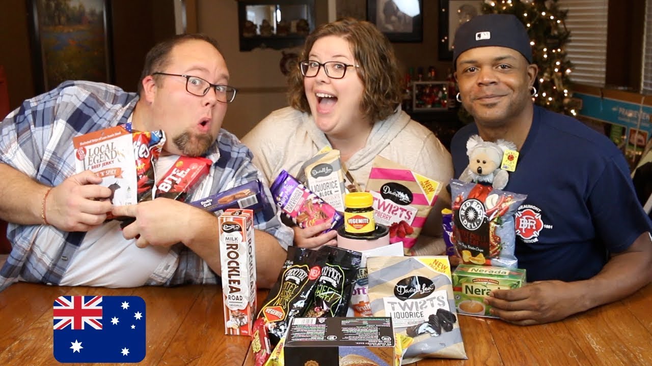 Americans Try Australian Snacks | Subscriber Mail |Chubby and Away