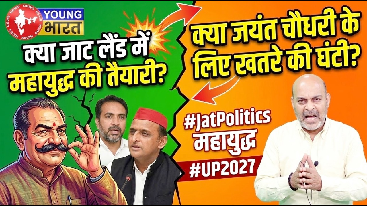 Jayant Chaudhary vs Akhilesh Yadav: वेस्ट यूपी में किसका कब्जा? | UP Political Files| RLD vs SP 2027