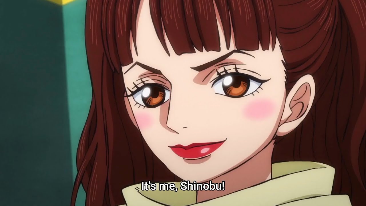 Shinobu Gets Glow Up , Caribou overhears Straw Hats - One Piece 1083