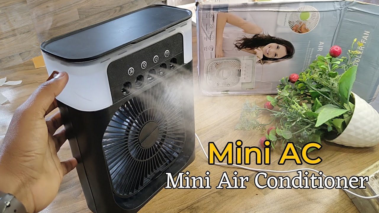 Portable Mini Ac | Mini Air Conditioner | Air Cooler Fan Humidifier Air Cooler