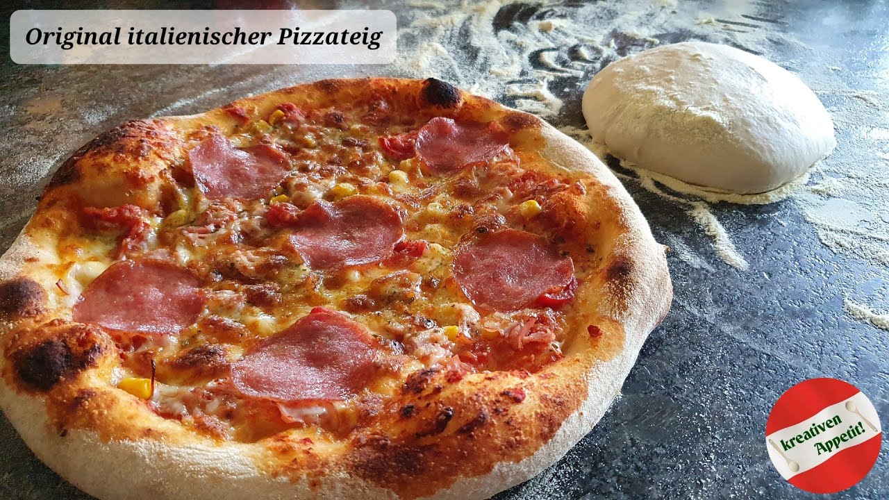 Original Italienischer Pizzateig / knusprig & cross / Teig richtig ziehen für eine perfekte Pizza 😋