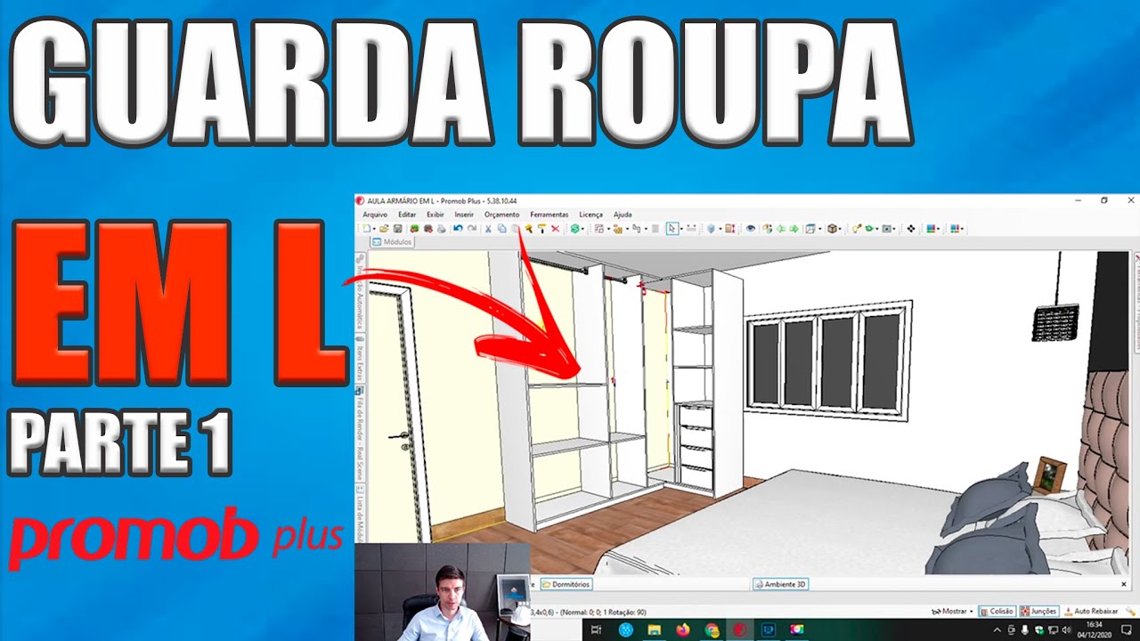 Criando Guarda Roupas Em L Parte 1