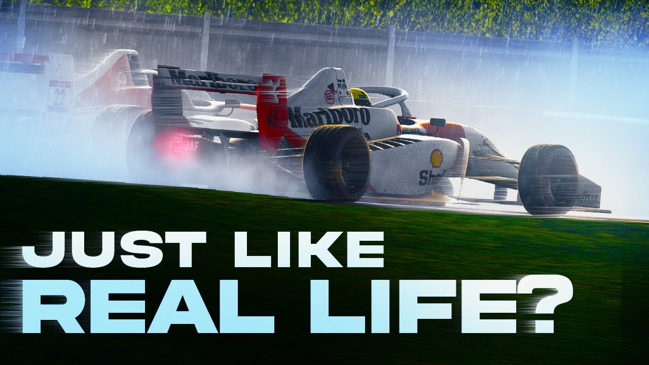 Моя первая гонка в условиях дождя в iRacing была Pure Carnage (Heavy Rain)