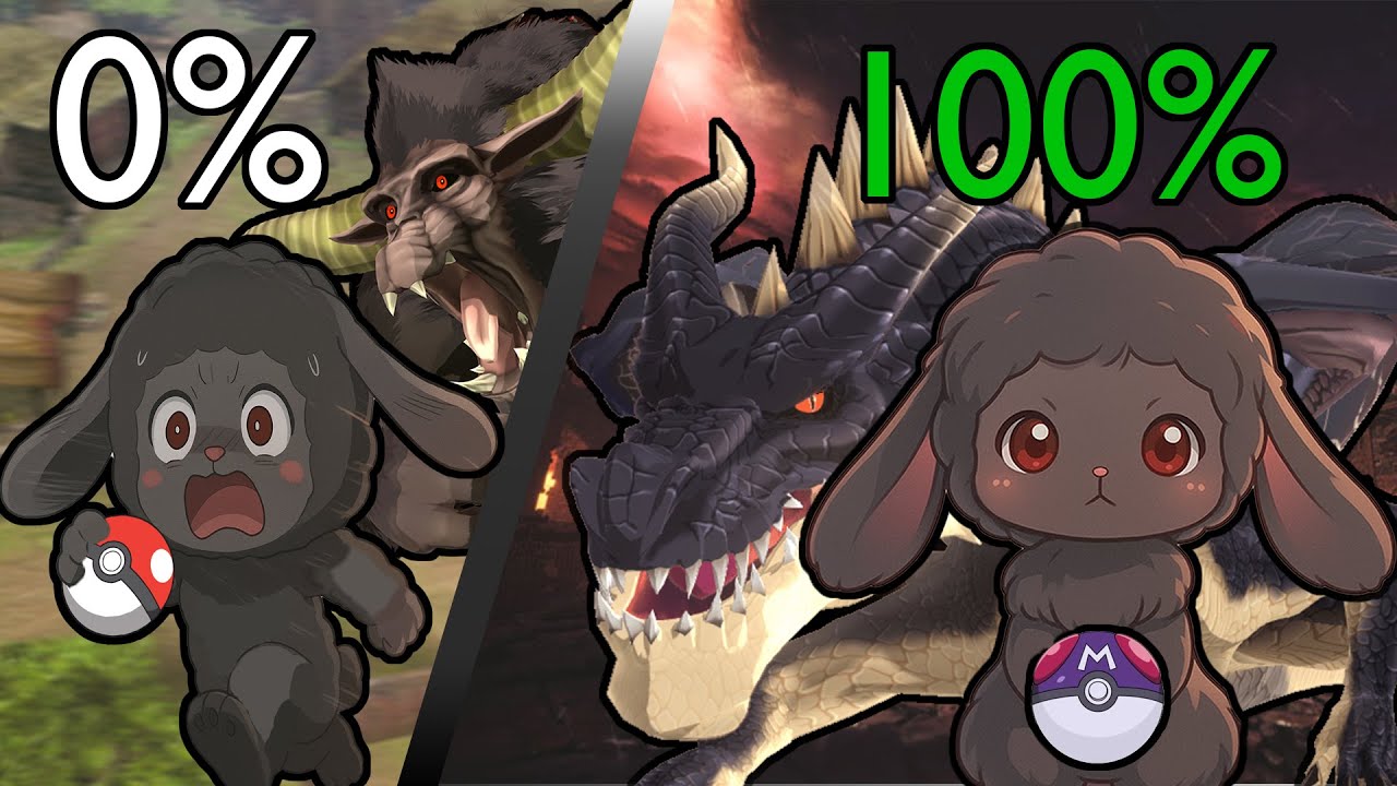 100%ing The FIRST Monster Hunter Pok&eacute;mon Game Was Grueling...