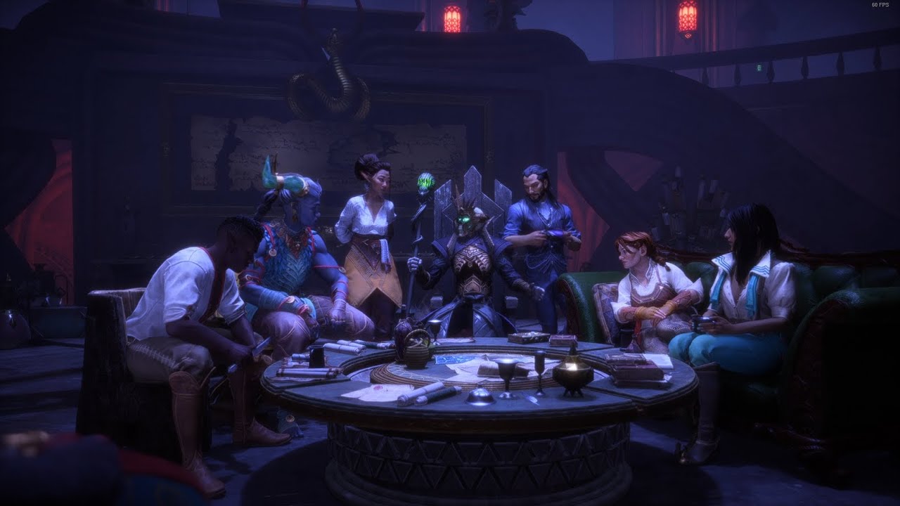 Kione Mercar and his Veilguard learn the Dreadwolf secrets