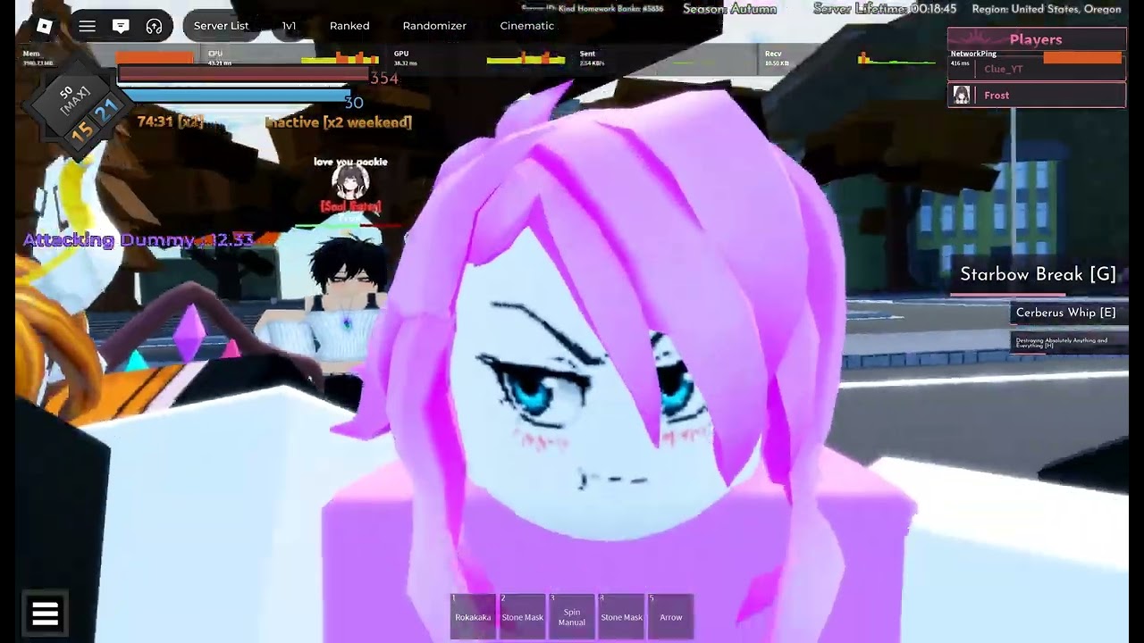 (sakura stand)Flandre Scarlet spec showcase