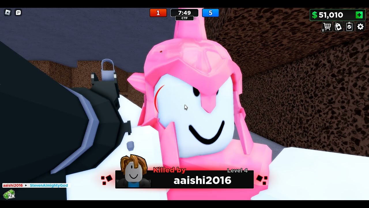 Pancake CfN gets a challenge! (Pistol/Revolver, no healthpacks). Roblox Flag Wars: Casual Game #008