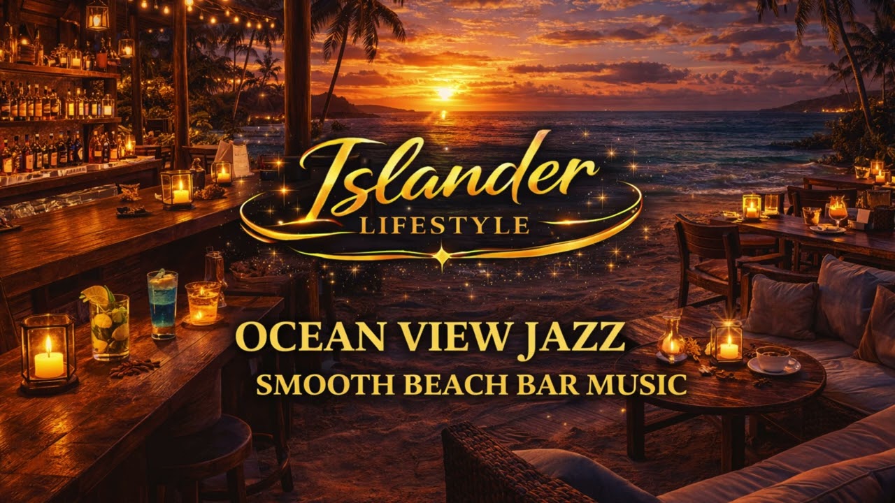 🌊 OCEAN VIEW JAZZ – SMOOTH BEACH BAR MUSIC #SUNSETJAZZ #BEACHJAZZ #ISLANDJAZZ
