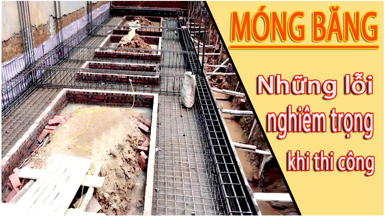 ✅✅Cấu tạo MÓNG BĂNG VÀ NHỮNG LỖI SAI NGHIÊM TRỌNG- Phân lọai móng băng