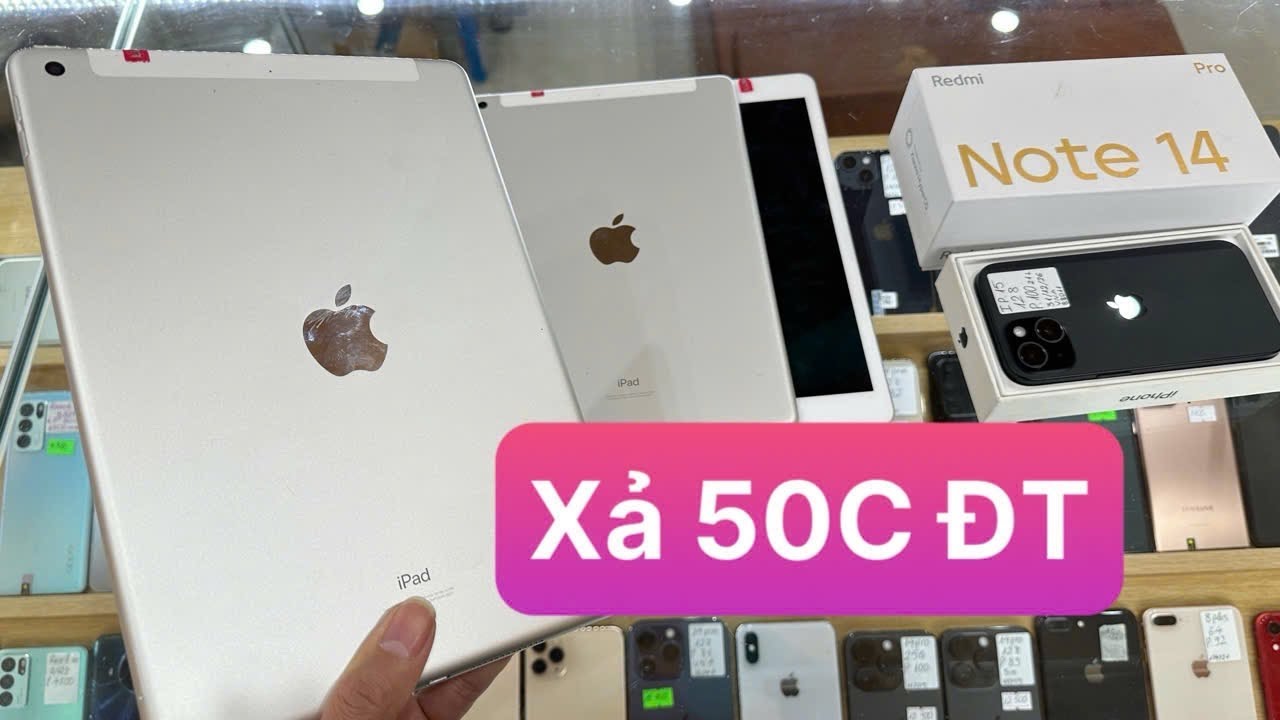 Xả 50c Điện Thoại Cũ iPad Giá Rẻ Ngày 23/1