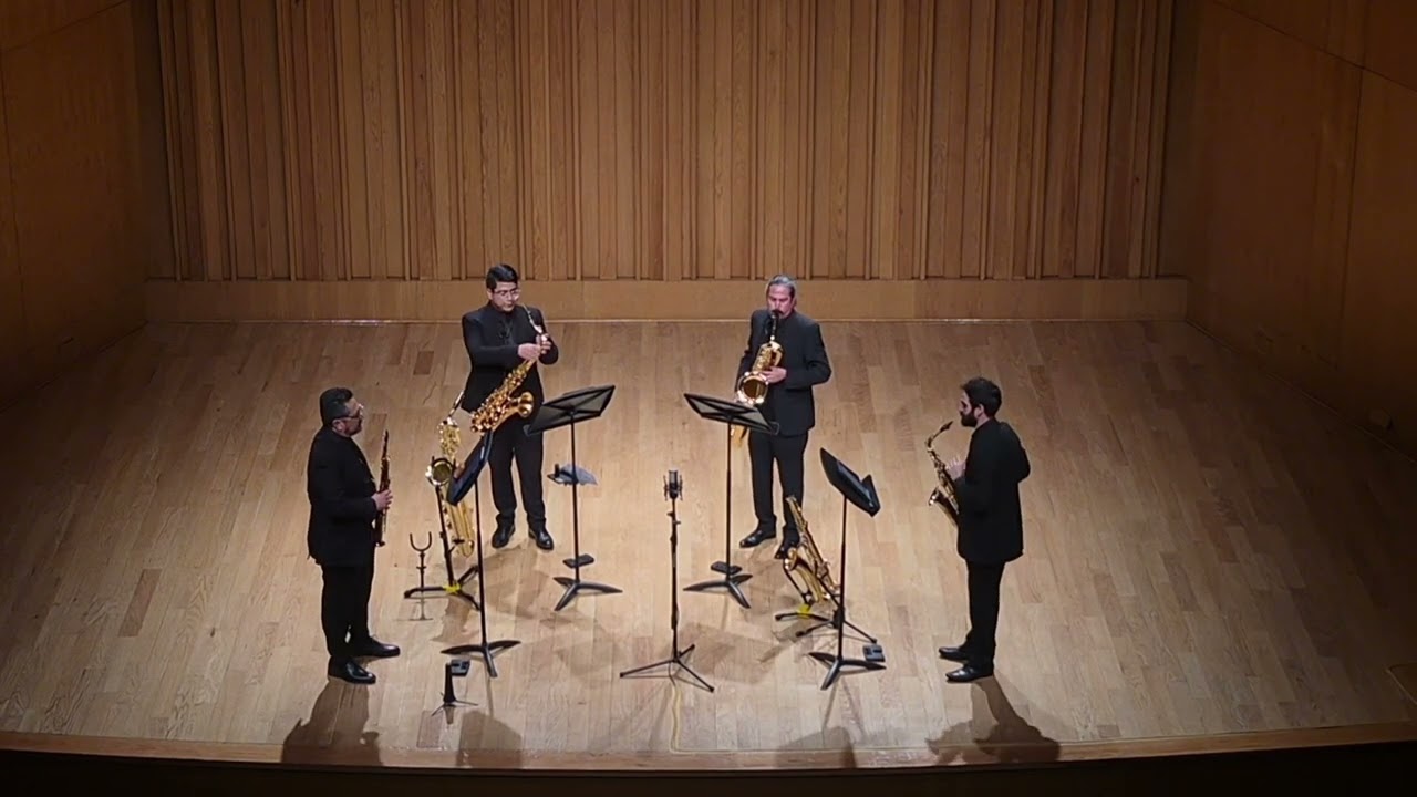 Cuarteto para Saxofones Pierre Max Dubois 