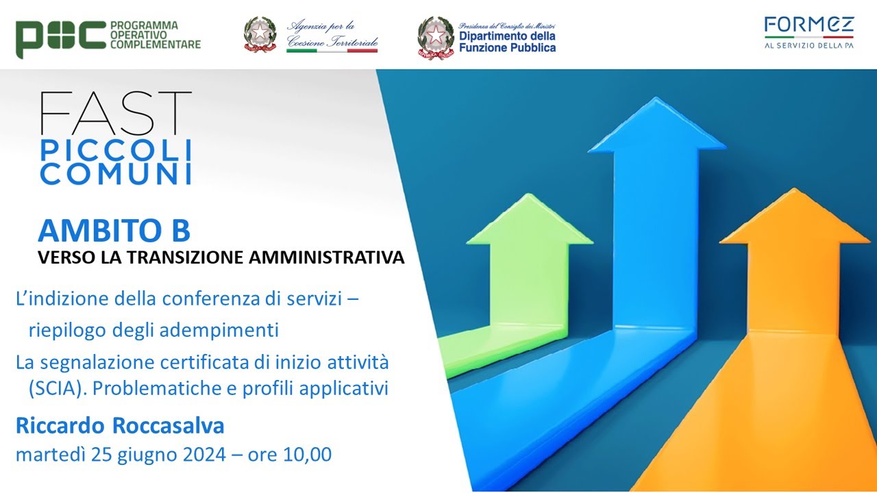 Segnalazione certificata di inizio attività (SCIA). Problematiche e profili applicativi (25/06/2024)