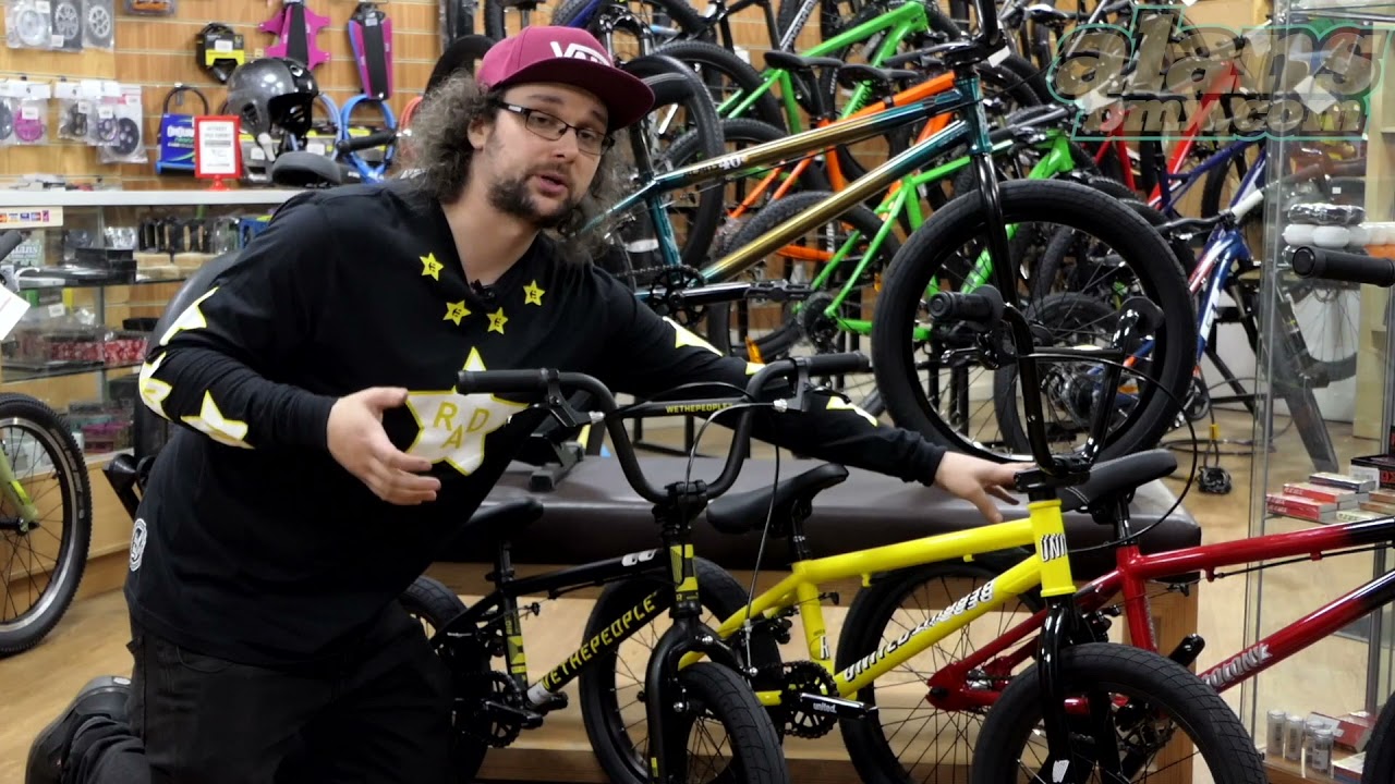 Руководство по выбору размера велосипеда BMX Alans — объяснение размеров BMX
