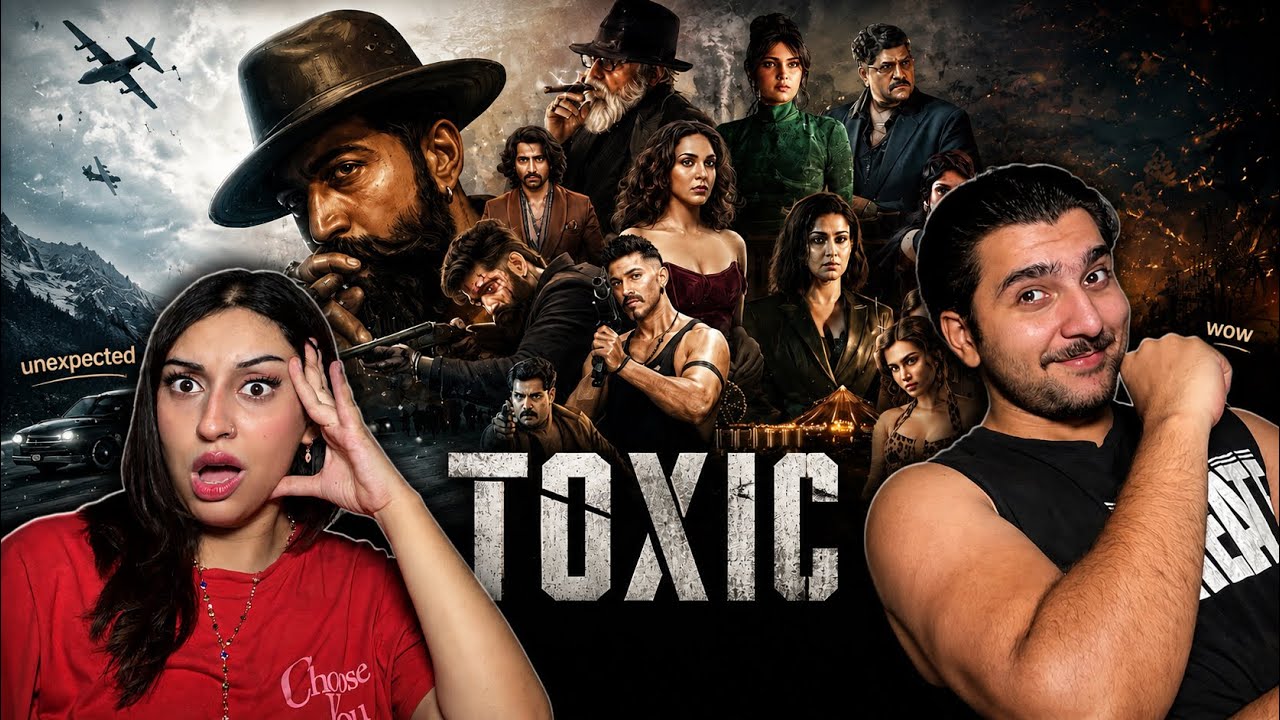 Реакция на трейлер TOXIC на английском | Yash | Geetu Mohandas | Kiara Advani | Nayanthara |