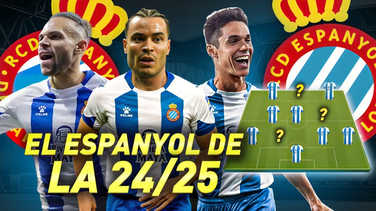 RECONSTRUIMOS el RCD ESPANYOL PARA LA TEMPORADA 24/25 *vuelta a PRIMERA DIVISIÓN*