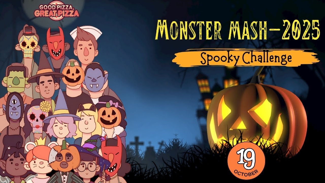 🎃 Monster Mash-2025 | Жуткий челлендж 🎃 || Хорошая пицца, отличная пицца