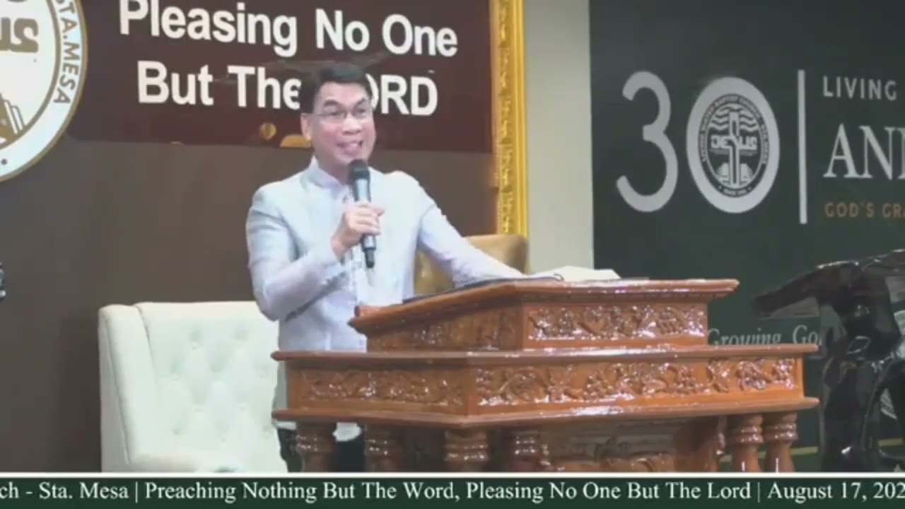 The Lord Is At Hand - Bishop Freddie De Vega 