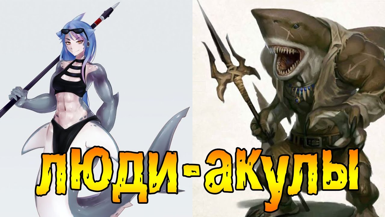 Меркула и Люди-акулы. Мифология и факты нашего времени