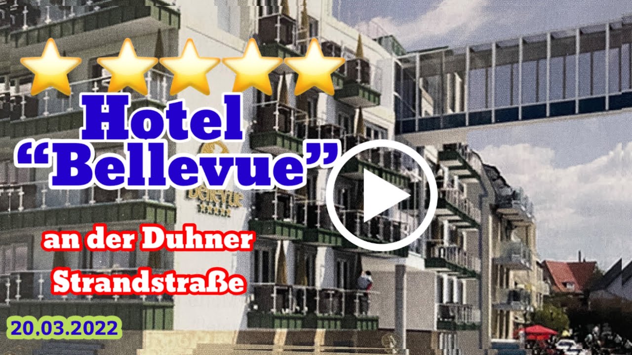 Cuxhaven, Duhnen u. Sahlenburg! Neues 5-Sterne-Hotel &bdquo;Bellevue&ldquo; an der Duhner Strandstra&szlig;e.