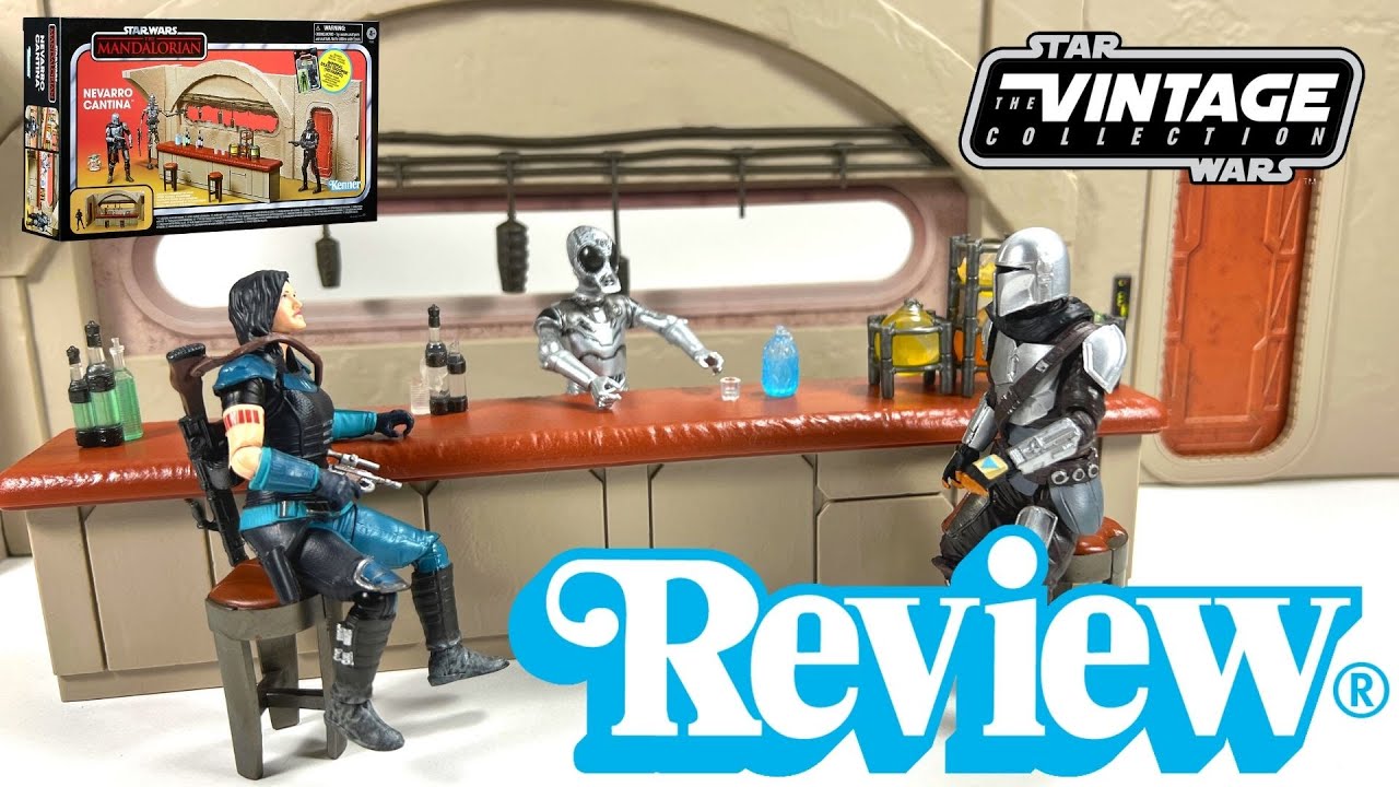 Star Wars The Vintage Collection Nevarro Cantina Review!