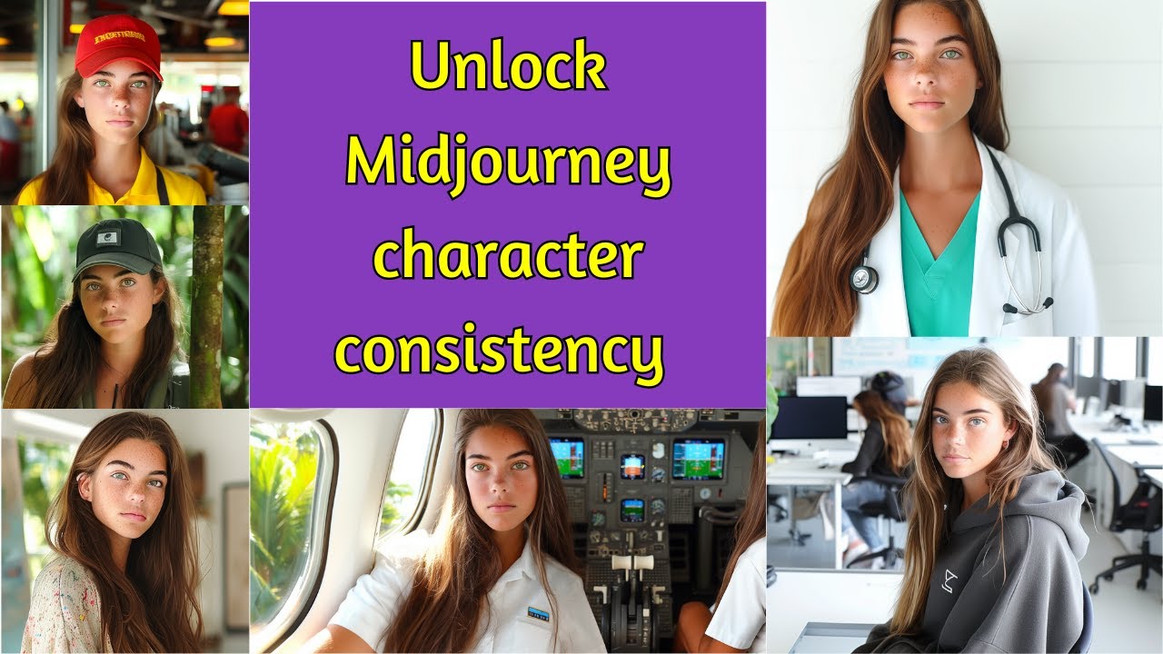 Midjourney Consistent Character Tutorial: Breakthrough Method