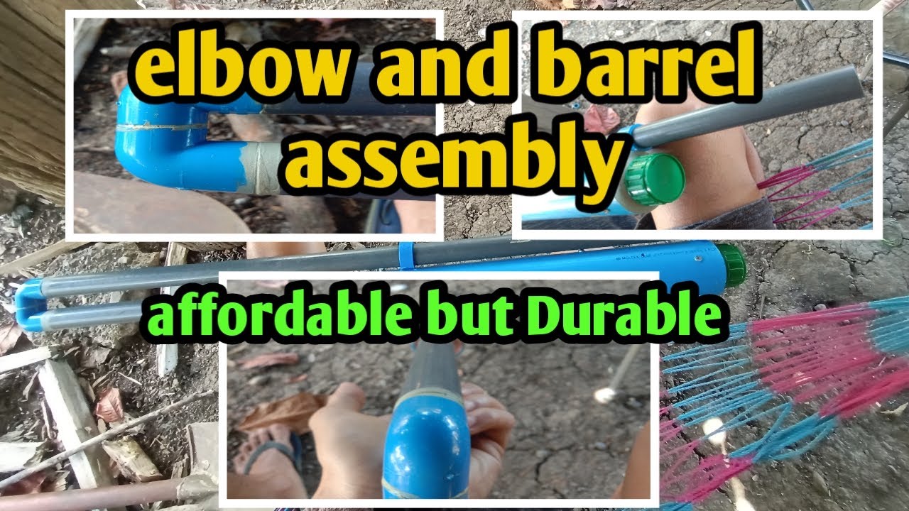 Episode 2 || how to make affordable but durable marble toy gun ( elbow and barrel installation)