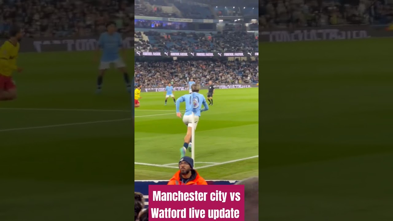 Man City vs Watford 𝗟𝗶𝘃𝗲 Score Today (2-1)Manchester City vs Watford 𝗟𝗶𝘃𝗲, #EPL #mancity