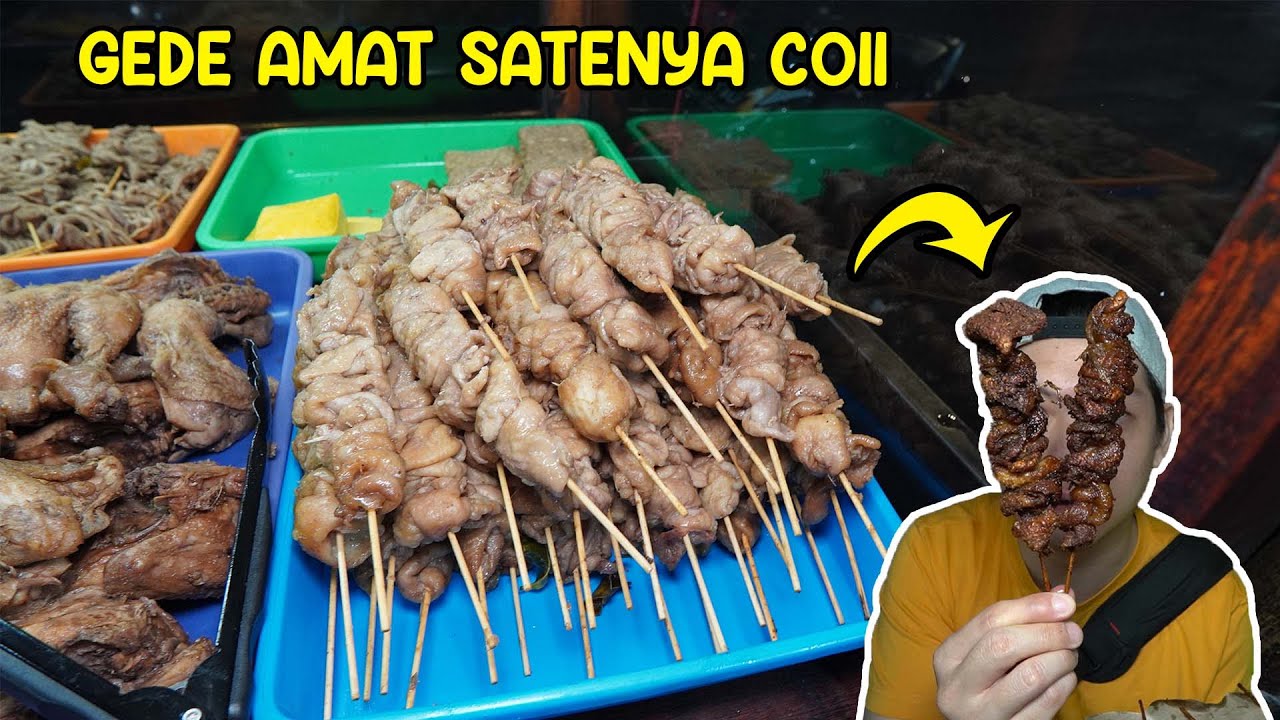SATE KULITNYA GEDE BANGET COII