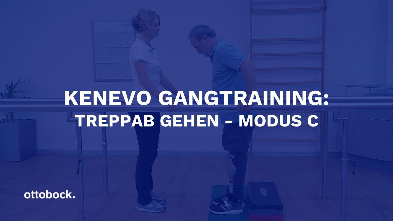 Kenevo Gangtraining: Treppab gehen - Modus C | Ottobock