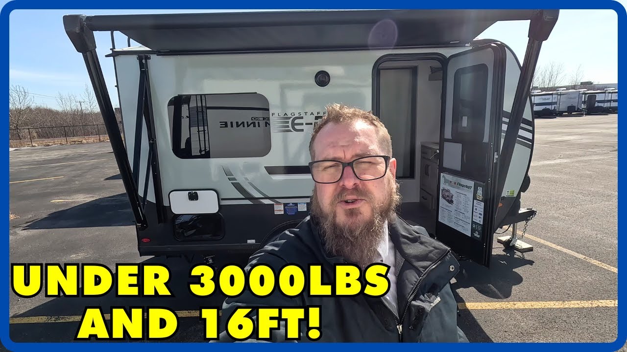 Лучший лёгкий туристический прицеп! Forest River Flagstaff E-Pro E15TB 2025 года