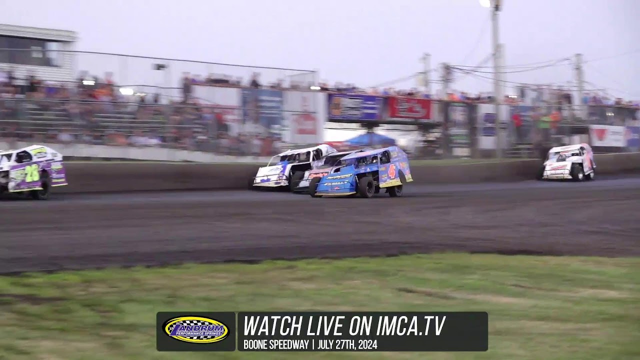 imca.tv | ПРЯМОЙ ЭФИР | Boone Speedway | Бун, Айова | 27 июля 2024 г.