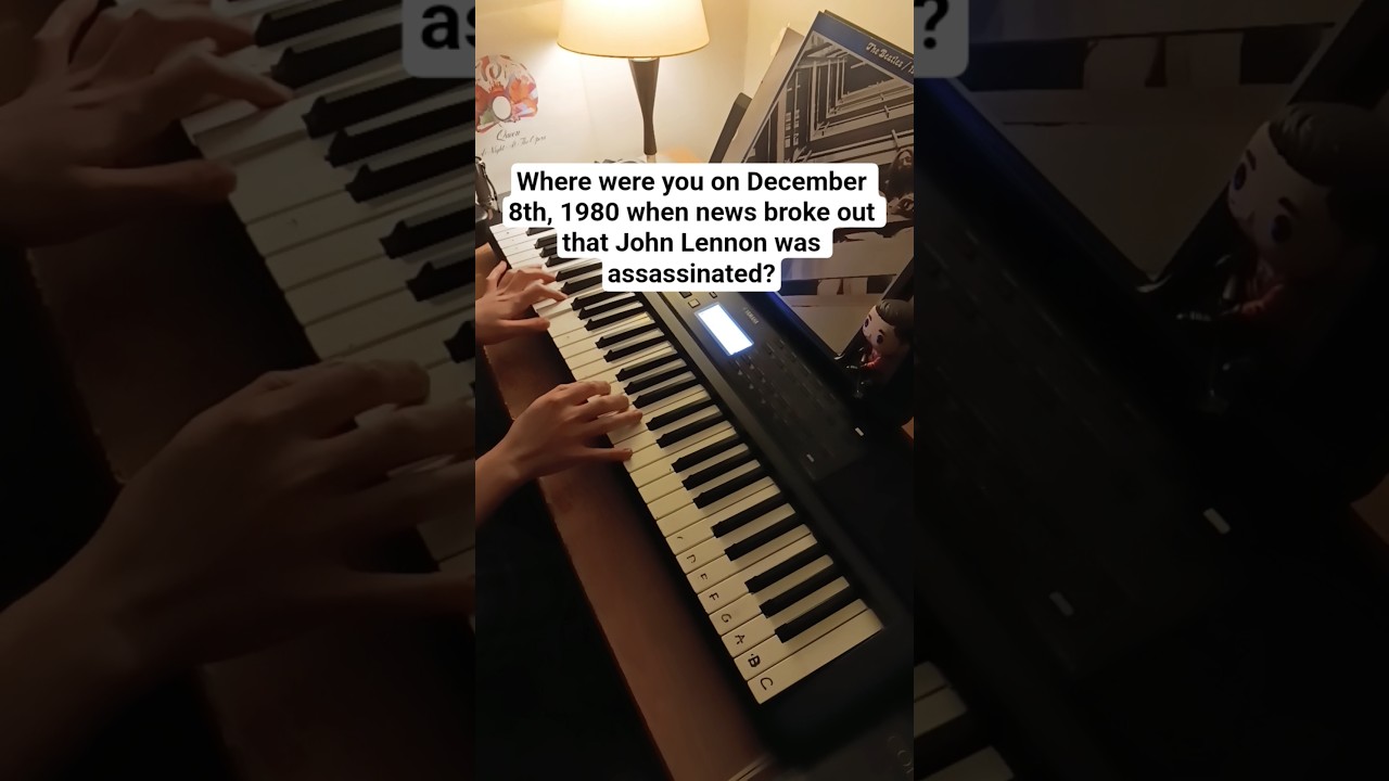 Where were you on December 8th, 1980?Imagine-John lennon 