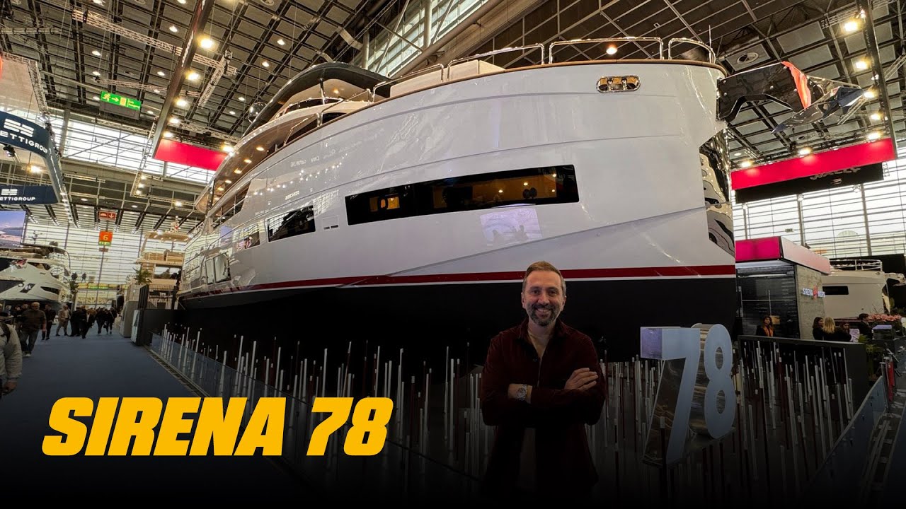 Dünyaya adından söz ettiren Türk marka SIRENA 78 walkaround #sirenayachts #bootdusseldorf