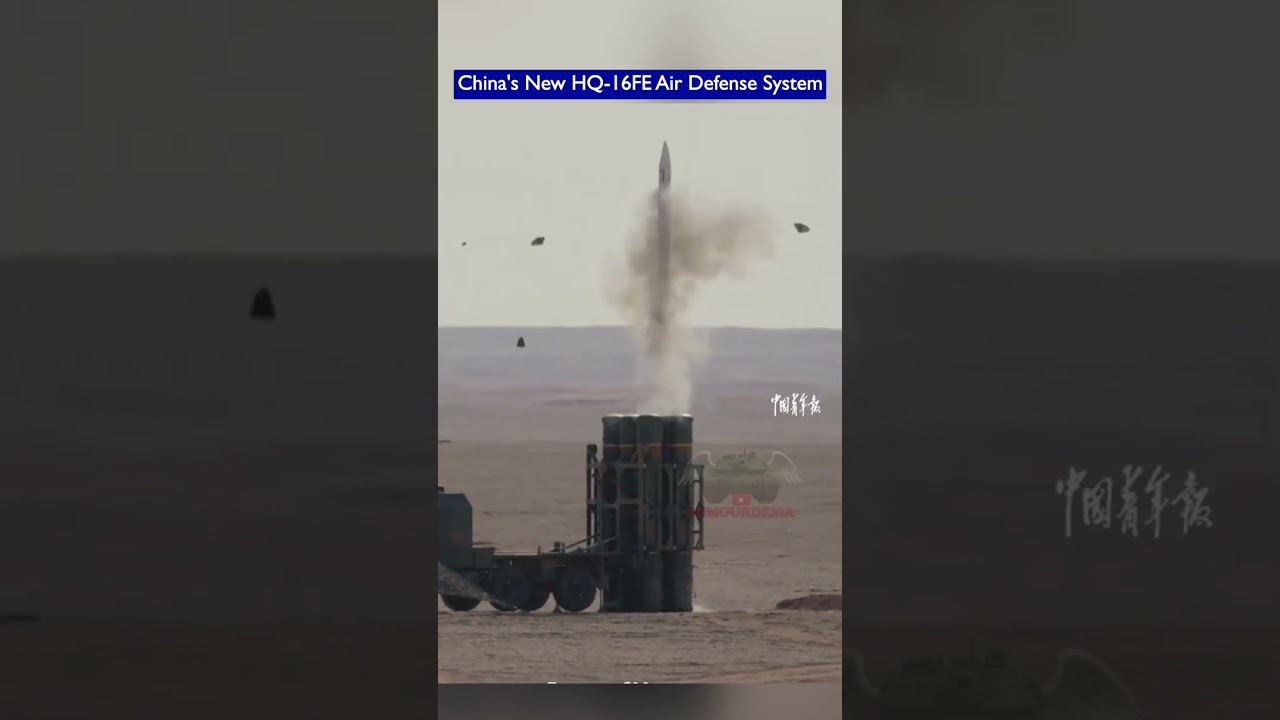 Chinese Army Tests New HQ-16FE Air Defense System