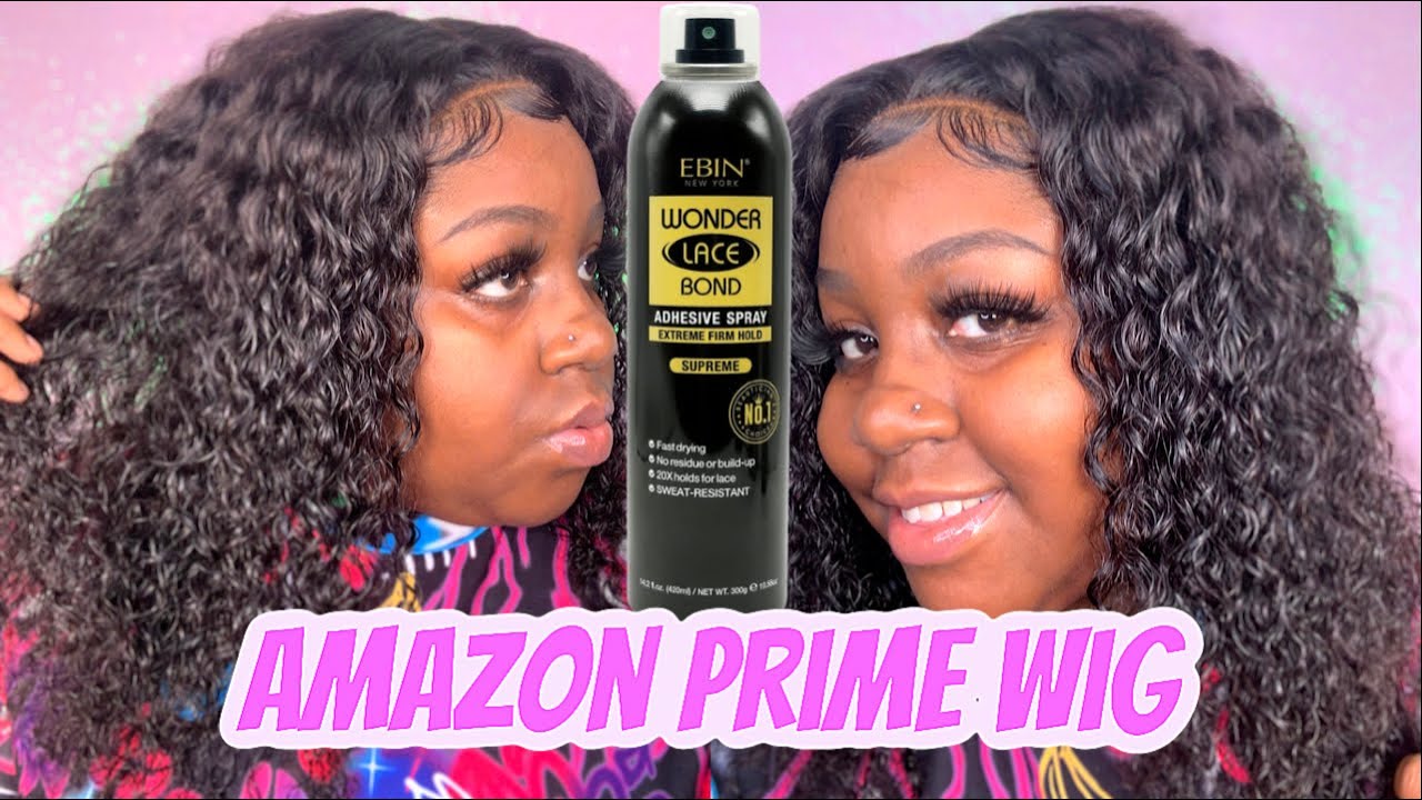 AFFORDABLE Amazon Prime Wig | *NEW* EBIN Wonder Lace Bond SUPREME Hold Spray | MissUniqueBeautii