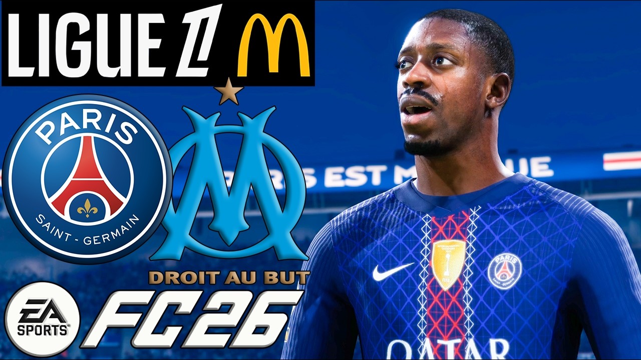 PSG vs OM | Ligue 1 | 08 Février 2026 | FC 26
