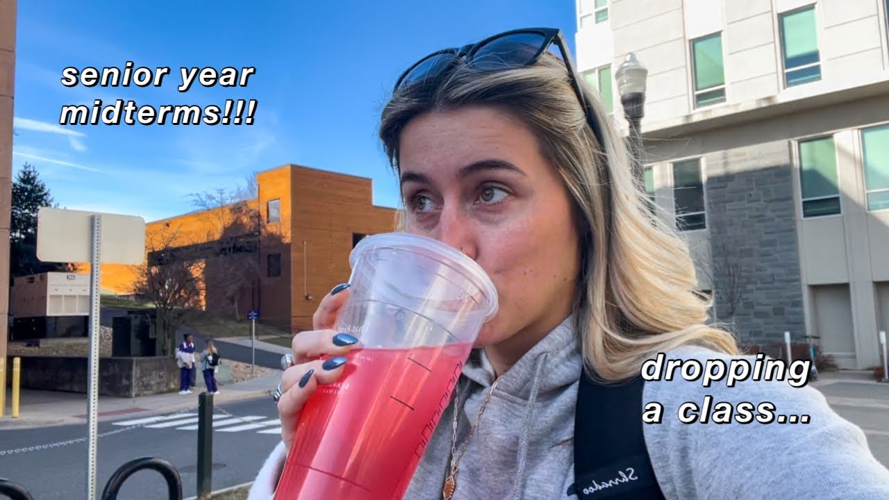 midterm week: senior year!!! // james madison university