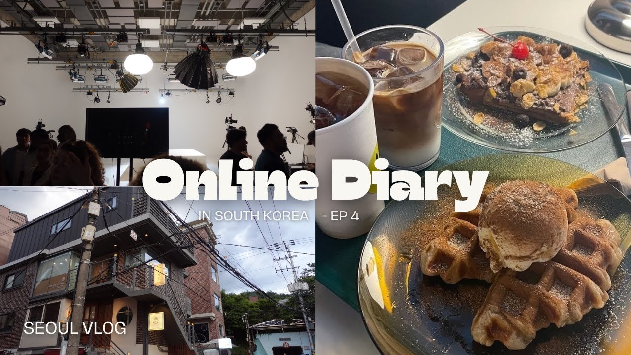 Online Diary - Ep 4 (Han River by night, Ghibli café, jjimjilbang, Suwon)