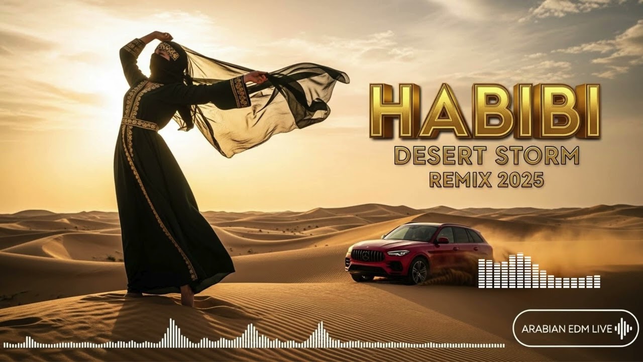 Habibi EDM Remix 2025 | Arabian Desert House Mix & Sahara Wind Groove
