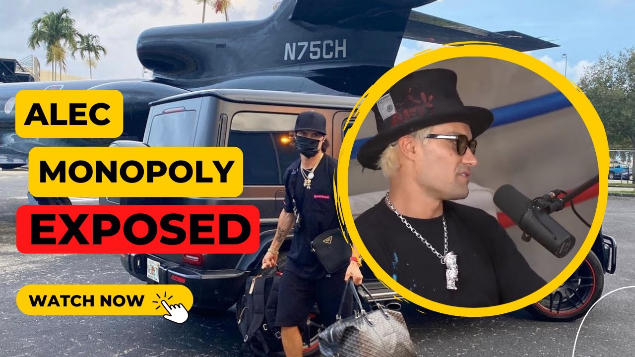 Alec Monopoly is a FRAUD! Exposing Alec the worlds Most Cringe Hypebeast