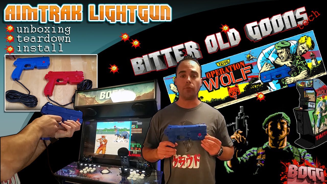 BOGG Tech - Aimtrak MAME Lightgun - Unboxing, Teardown and Install