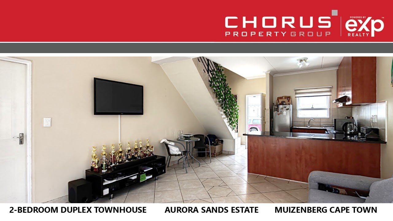 Desirable 2-Bedroom Duplex Townhouse in Aurora Sands, Muizenberg - FOR SALE