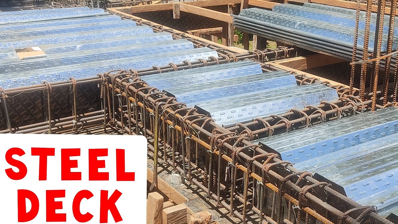 Paano Tamang Pagkabit ng Steel Deck, How to Install Steel Deck