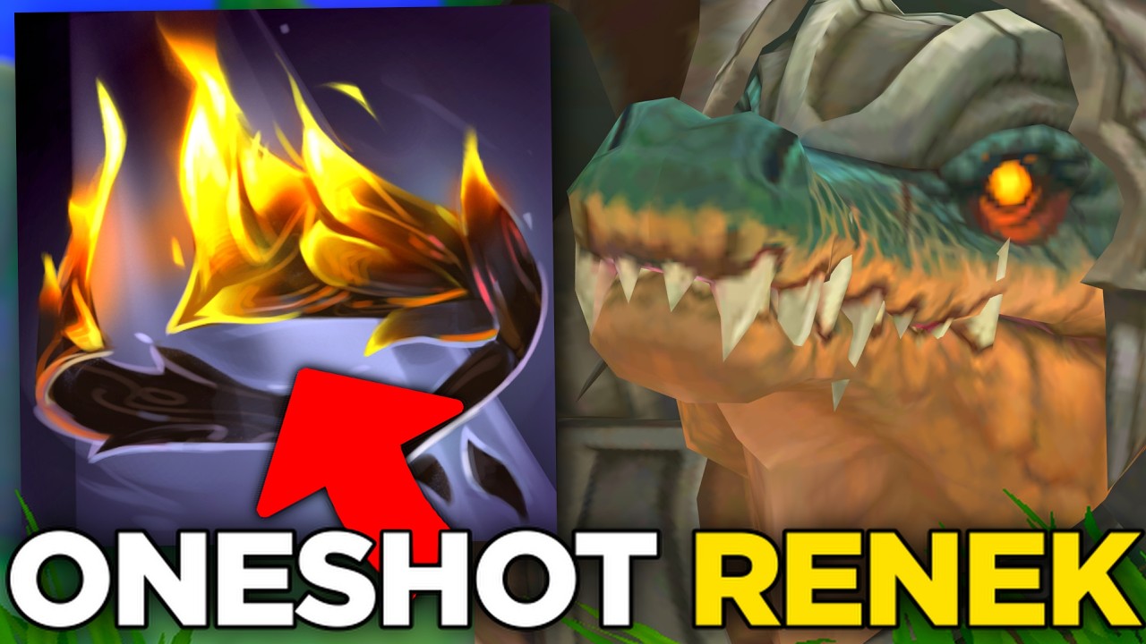 Renekton pod ONESHOT jest mega mocny w League of Legends