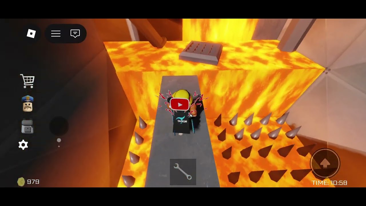 Roblox Mobile - Gameplay Walkthrought Part 6 BARRY'S PRISON RUN! (OBBY) LAVA MODE