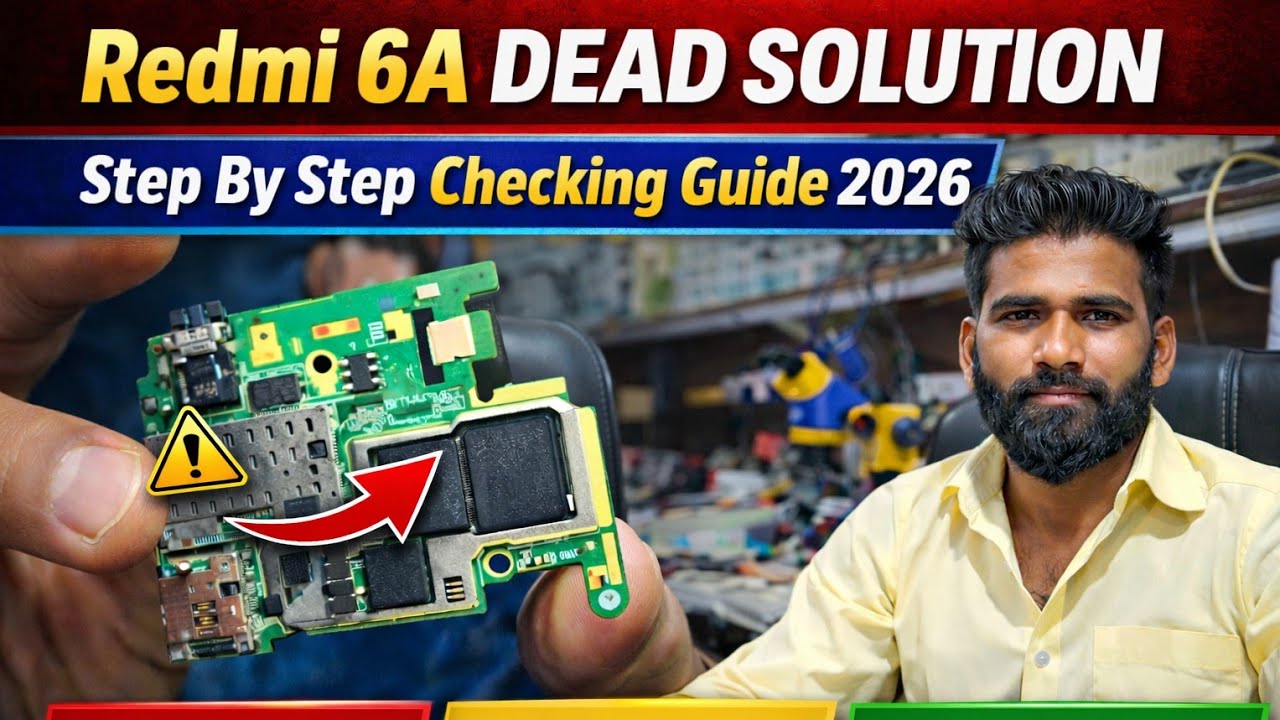 Redmi 6A eMMC Change Karne Ka Sahi Tarika! SK Hynix ❌ Samsung ✅ (RPMB Clean) Full prossess 2026