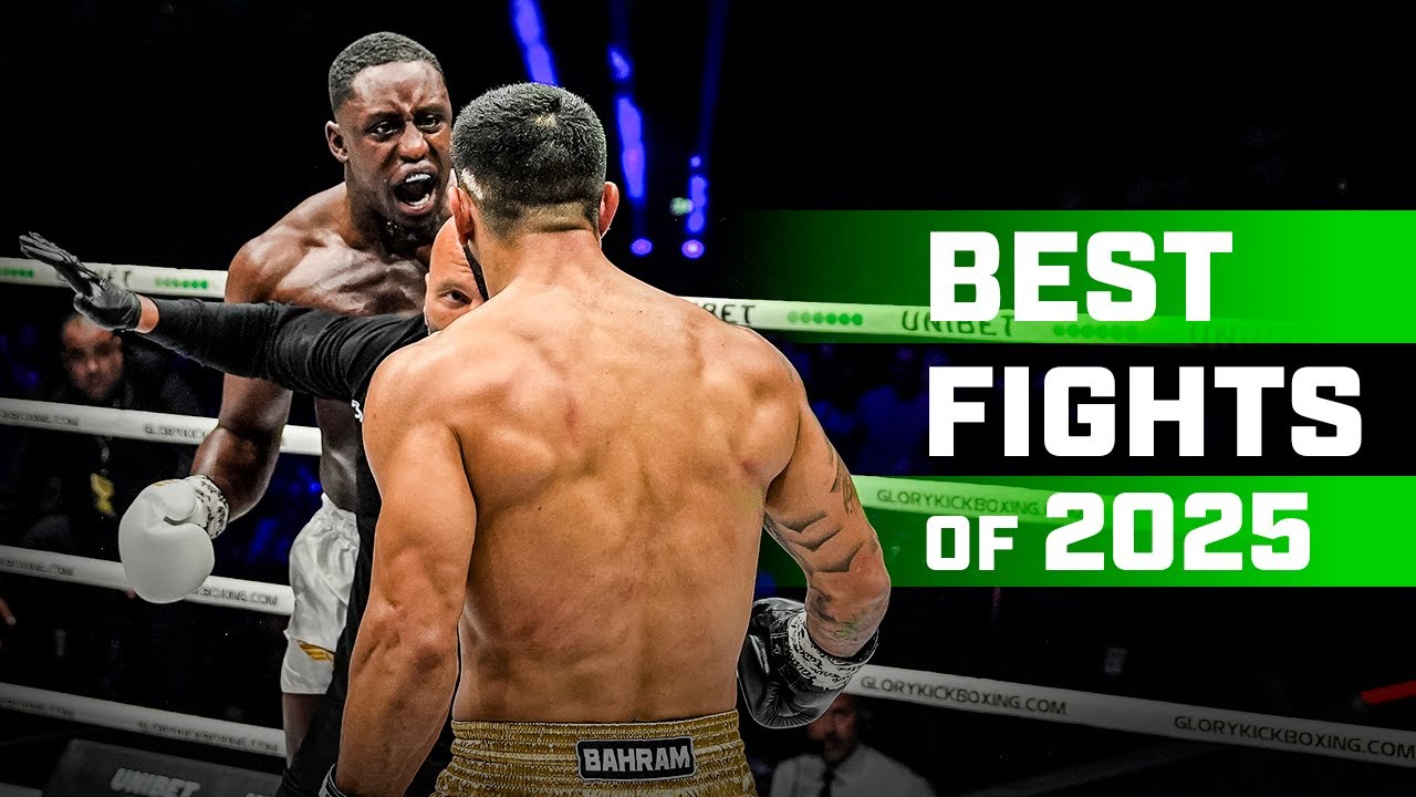 The TOP FIVE GLORY Kickboxing Fights of 2025